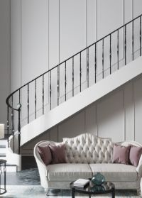 vertical tube balustrades labradorite